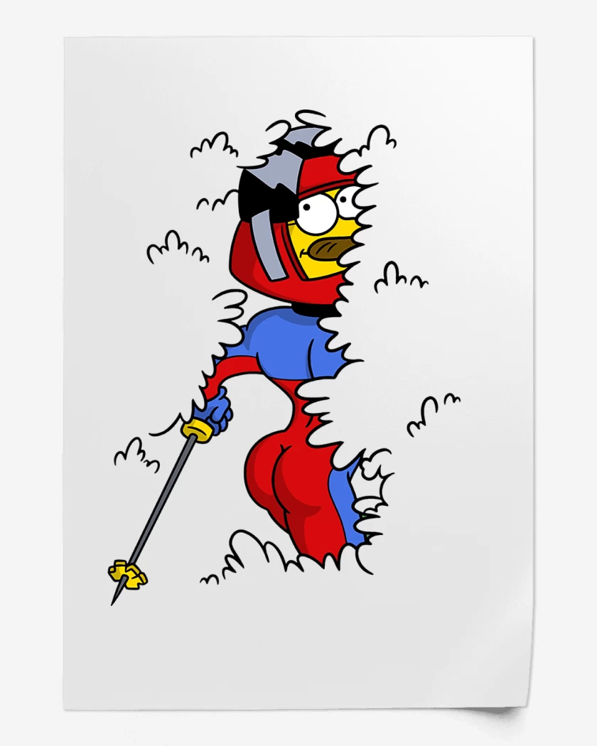 Print Estupido y Sensual Flanders