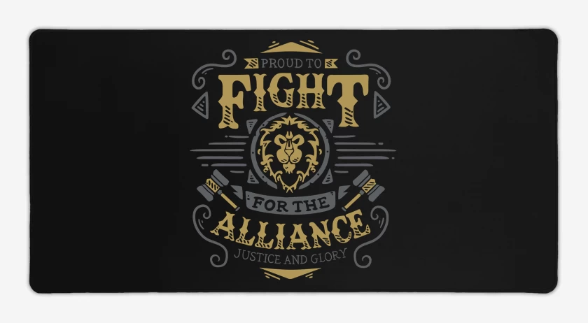 Mouse pad Gamer Fight for the Alliance