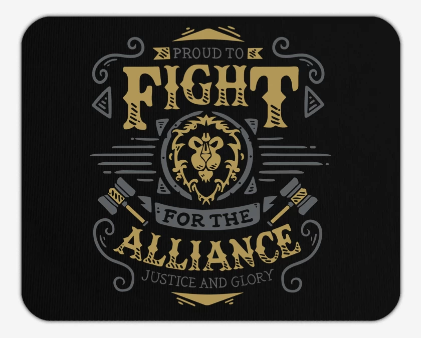 Mousepad Fight for the Alliance