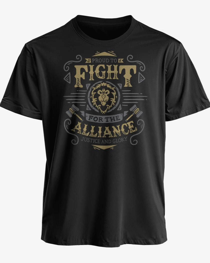 Polera premium Fight for the Alliance