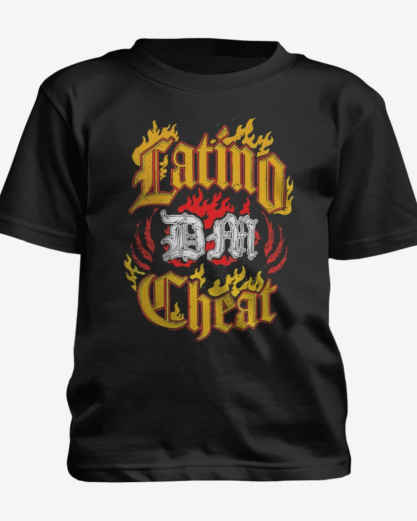 Polera de niño Negro de Latino Cheat