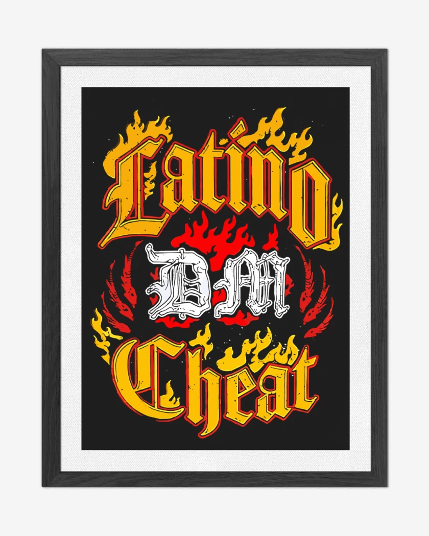 Cuadro decorativo Latino Cheat