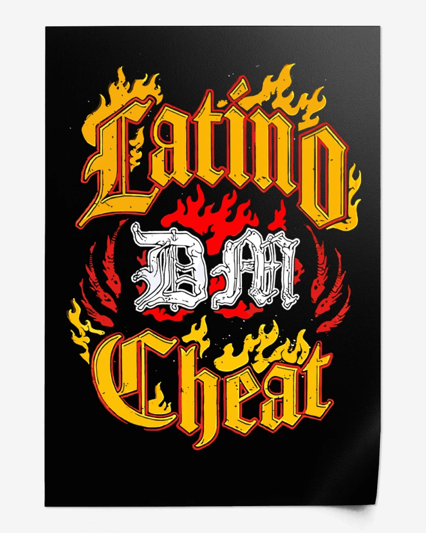 Print Negro de Latino Cheat