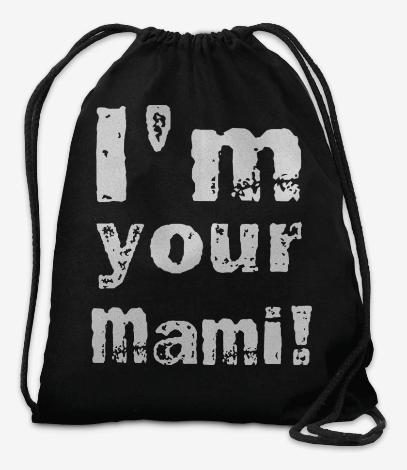 Mochila Negro de Im Your Mami