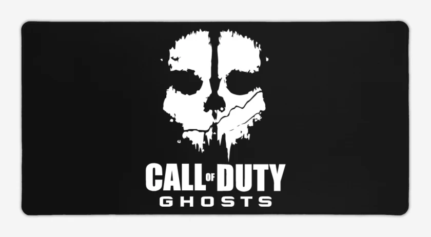 Mouse pad Gamer Negro de Ghost