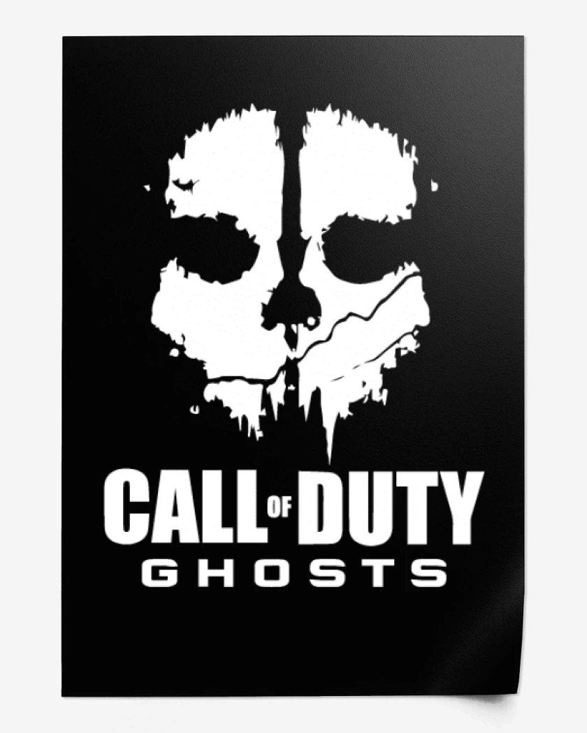 Print Negro de Ghost
