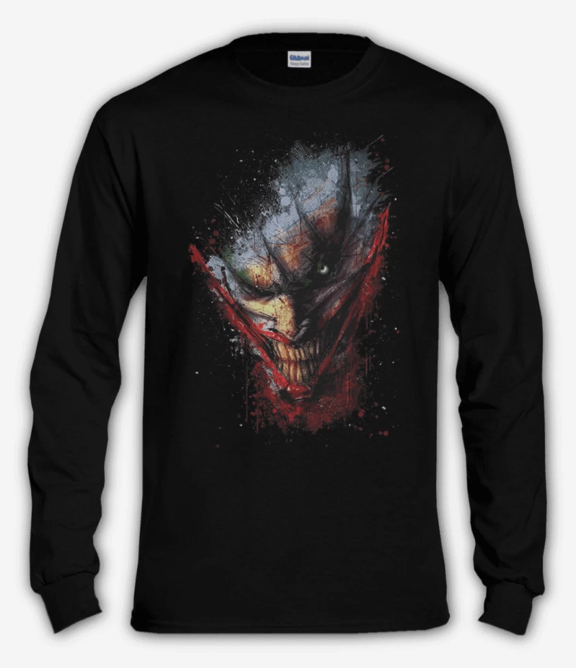 Polera manga larga Payaso full color