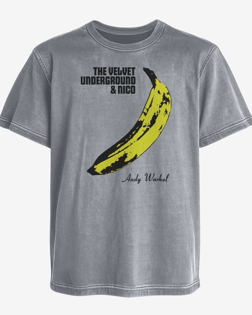 Polera desgastada The Velvet Underground Andy Warhol