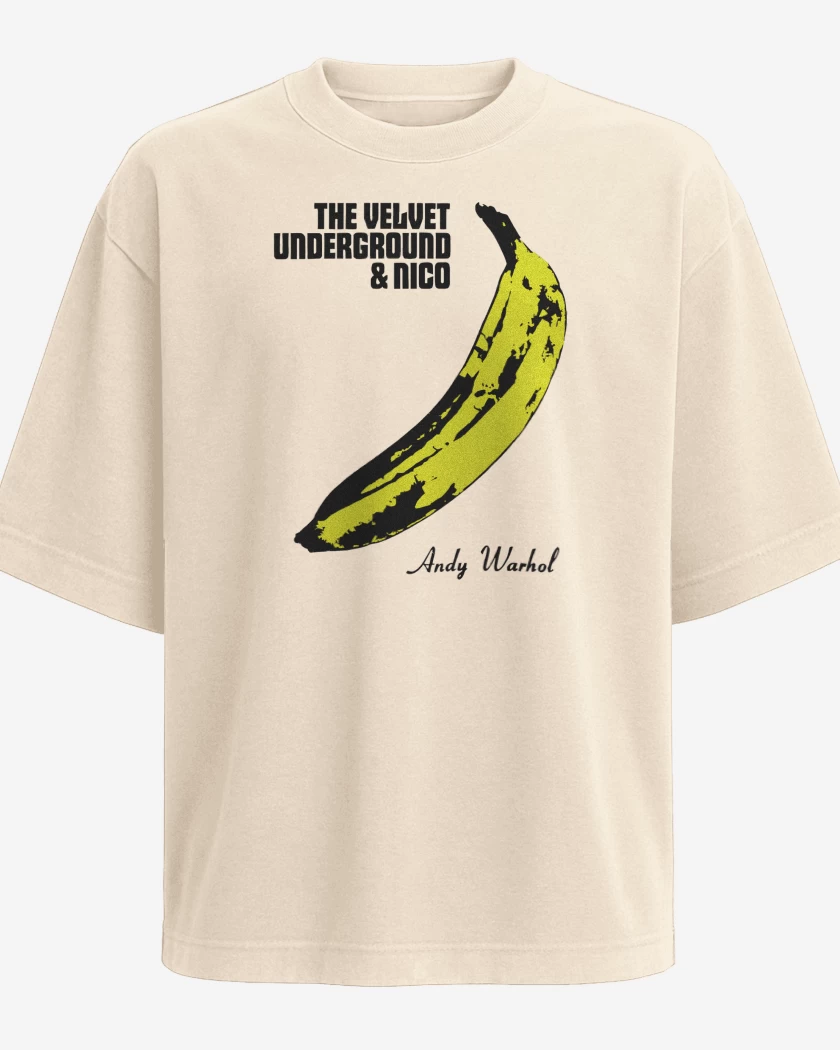 Polera Oversize The Velvet Underground Andy Warhol