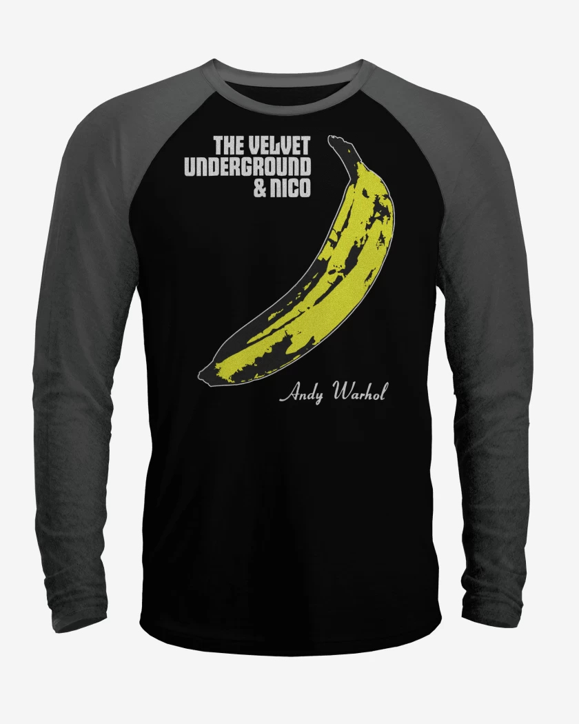 Polera Raglan Andy Warhol The Velvet Underground