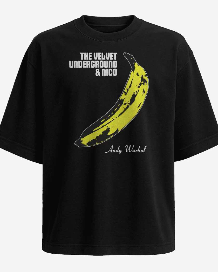 Polera Oversize Andy Warhol The Velvet Underground