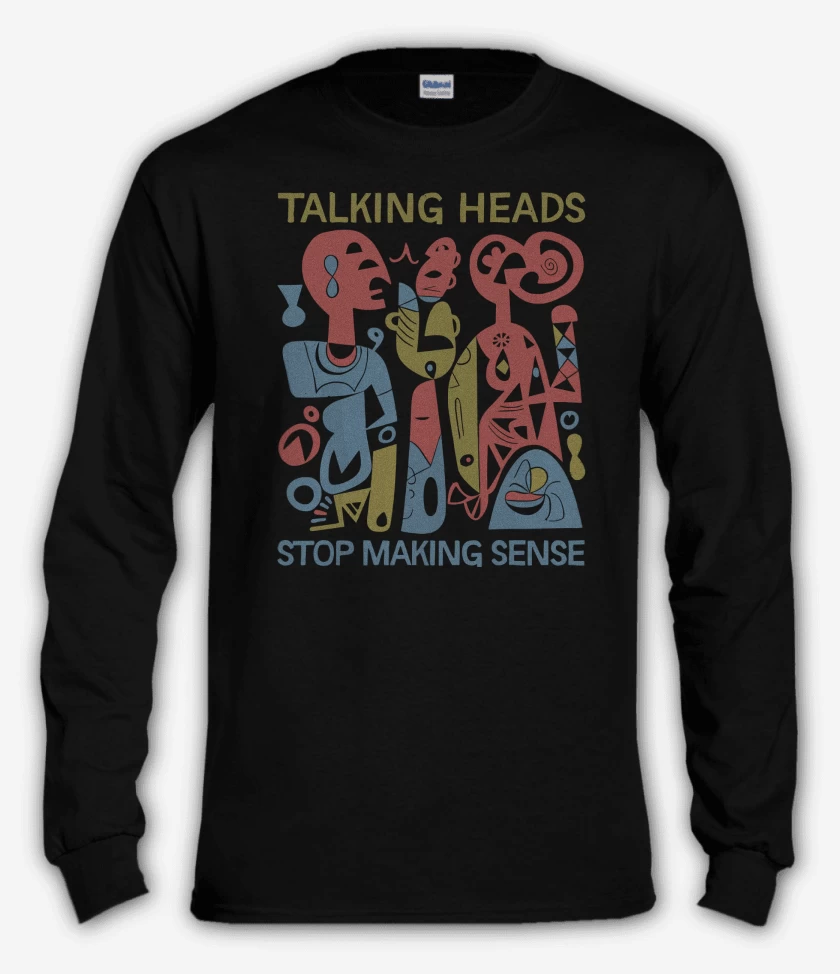 Polera manga larga Talking Heads Stop Making Sense