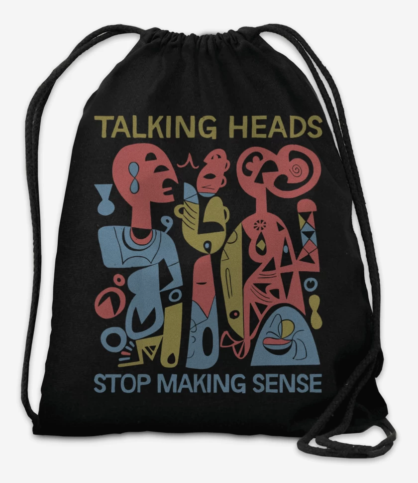 Mochila Negro de Talking Heads Stop Making Sense