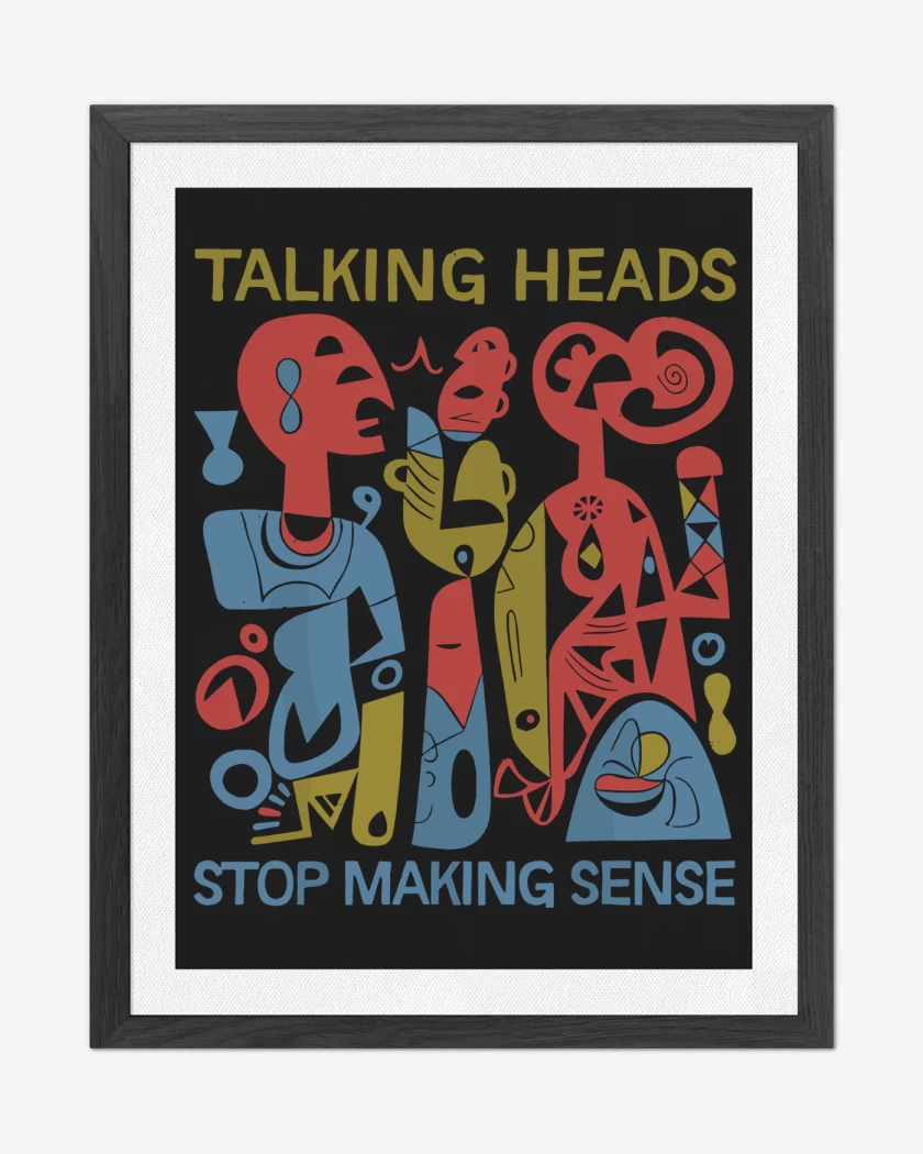 Cuadro decorativo Talking Heads Stop Making Sense