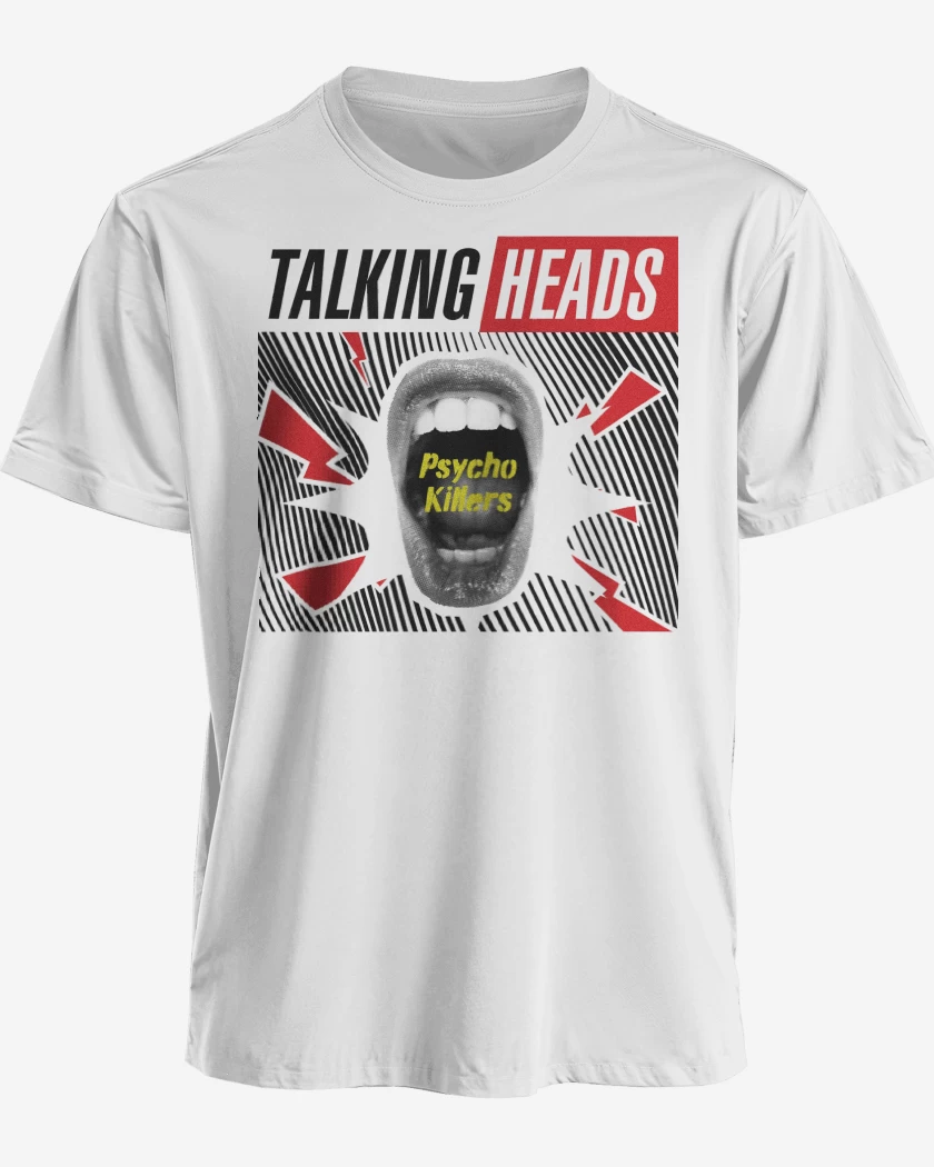 Polera Psycho Talking Heads
