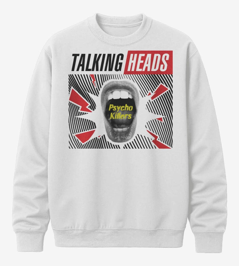 Poleron polo Psycho Talking Heads
