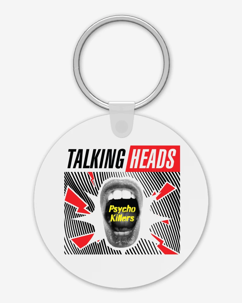Llavero Psycho Talking Heads