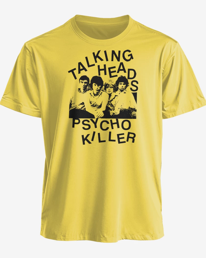 Polera Talking Heads Band