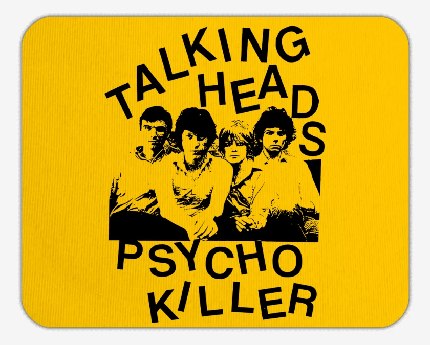Mousepad Talking Heads Band