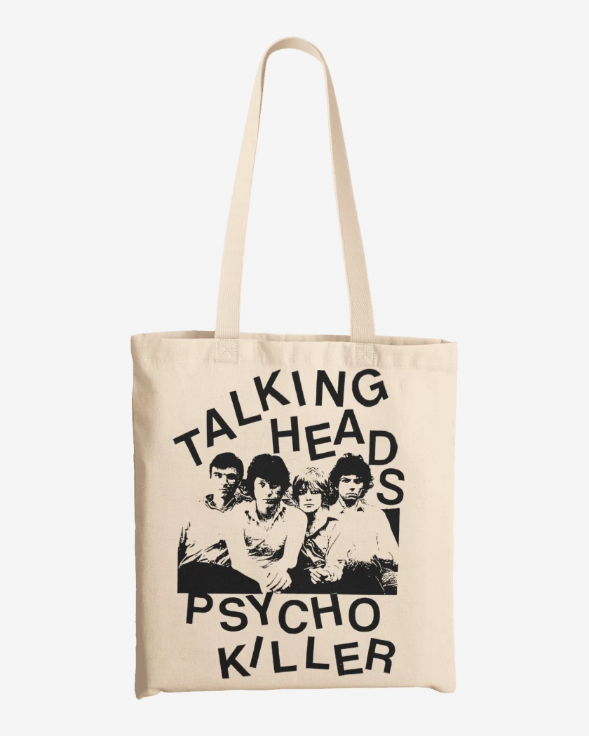 Totebag Talking Heads Band