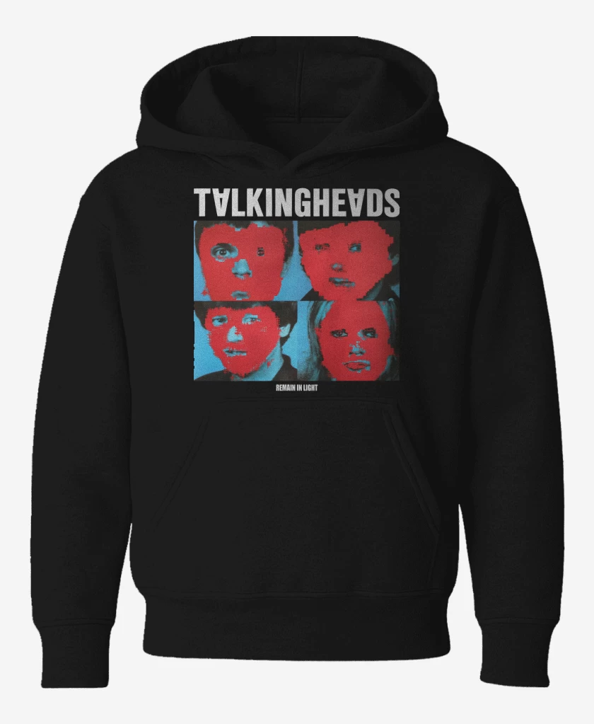 Poleron de niño Negro de Talking Heads Remain In Light