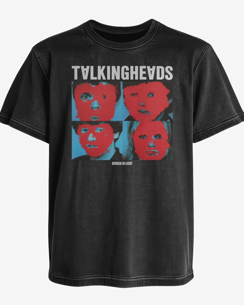 Polera desgastada Talking Heads Remain In Light