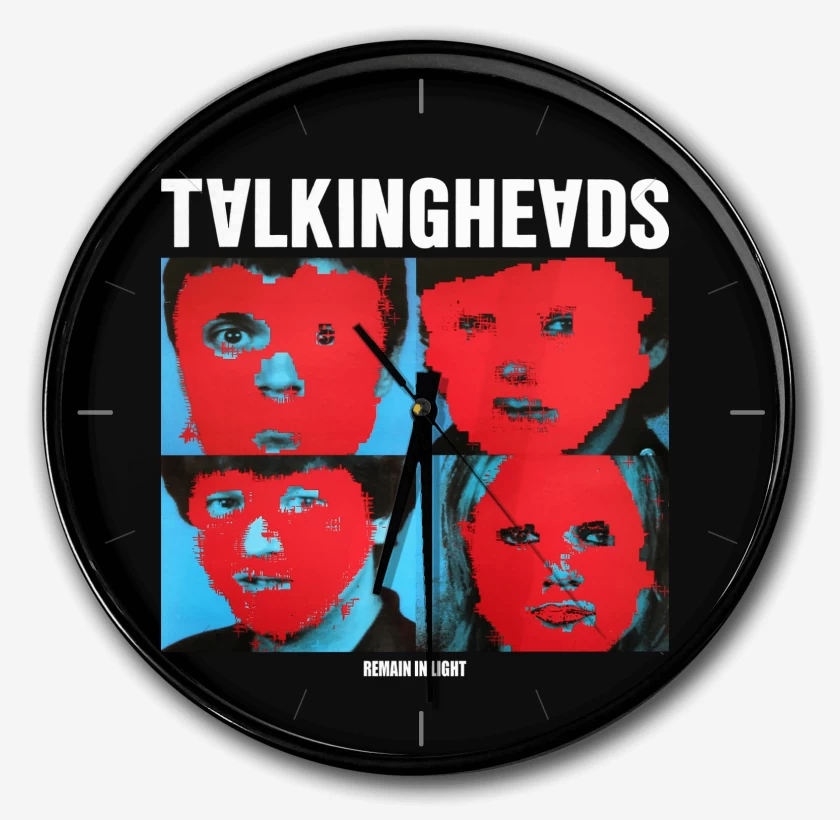 Reloj Negro de Talking Heads Remain In Light