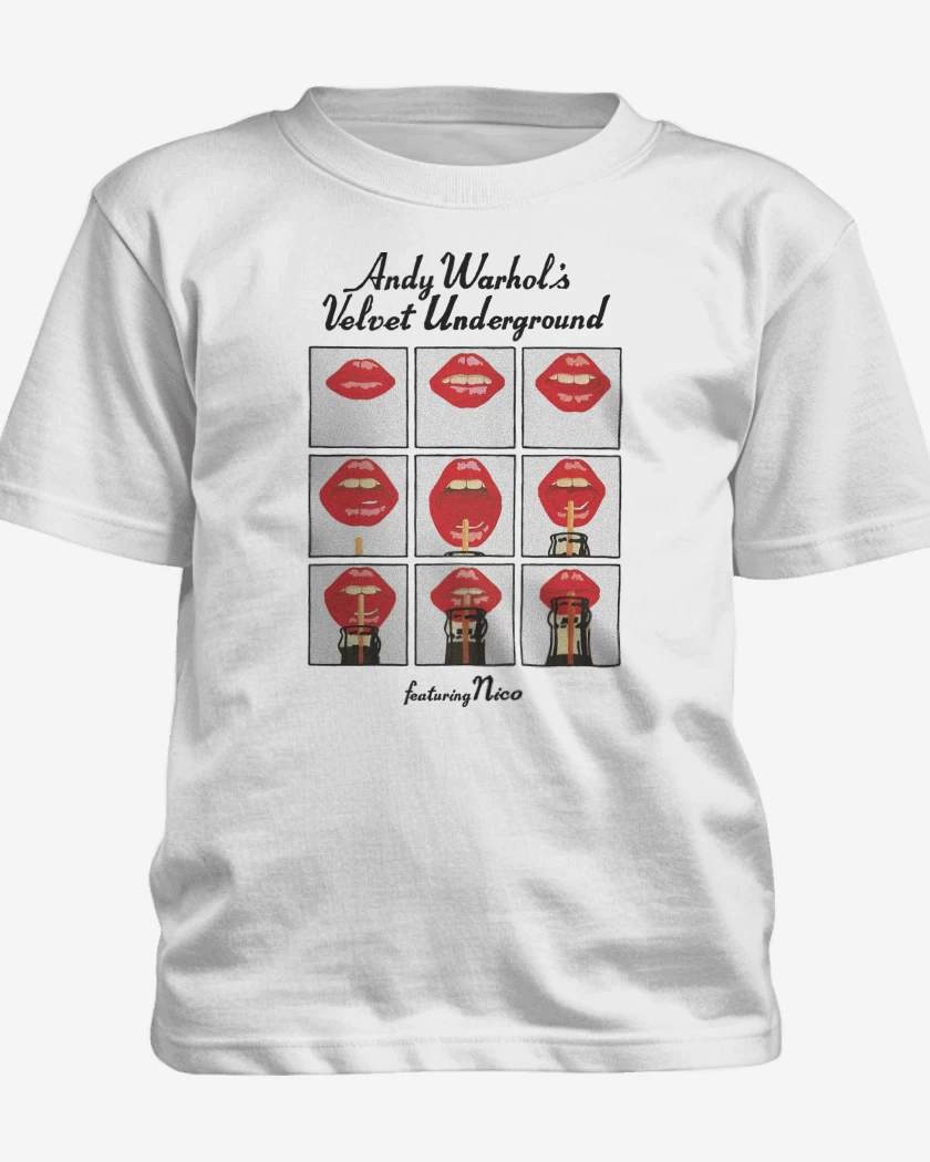 Polera de niño Andy Warhols Velvet Underground