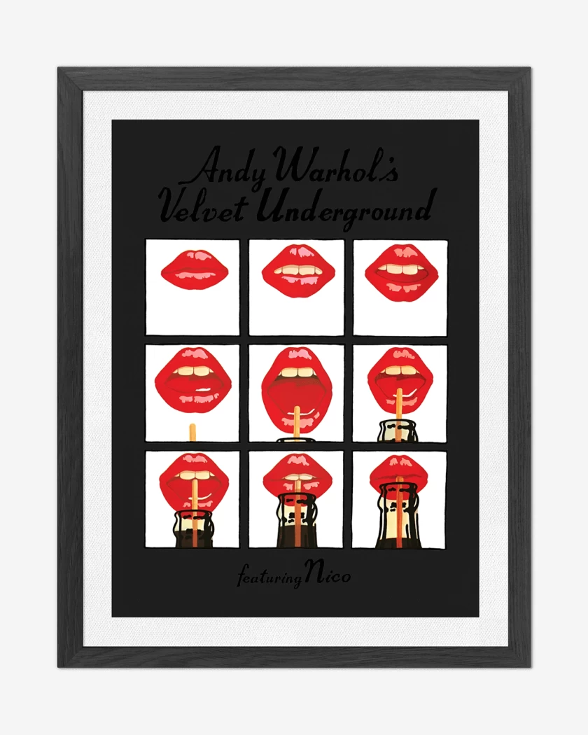 Cuadro decorativo Andy Warhols Velvet Underground