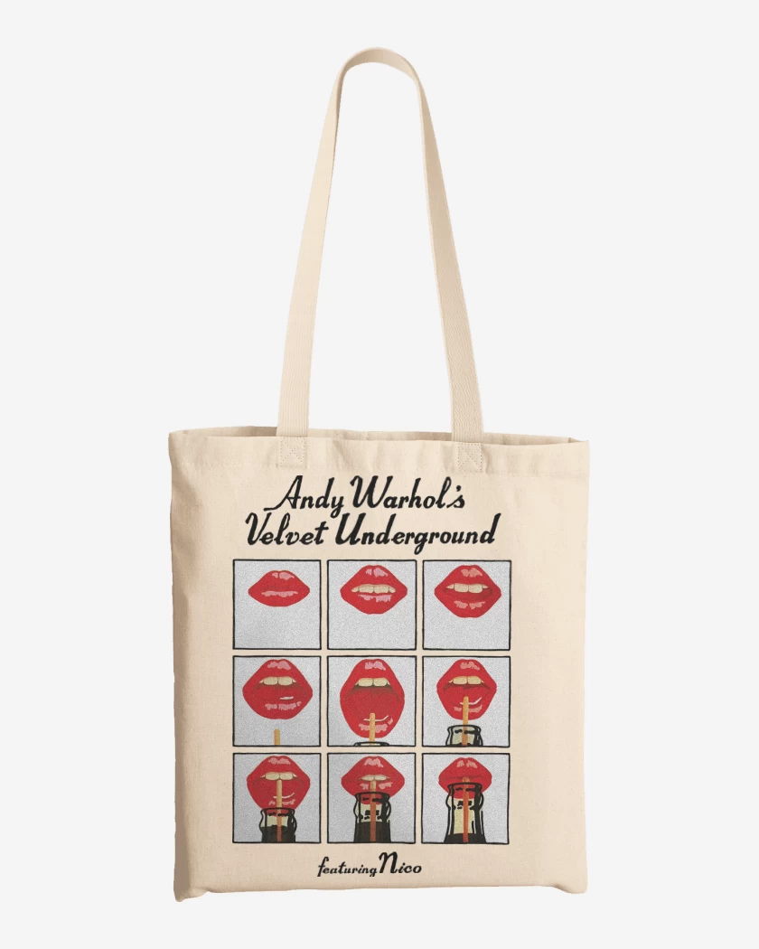 Totebag Andy Warhols Velvet Underground