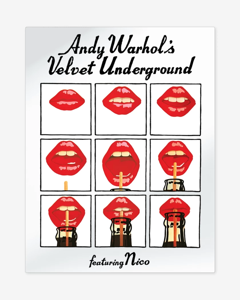 Print metalico Andy Warhols Velvet Underground