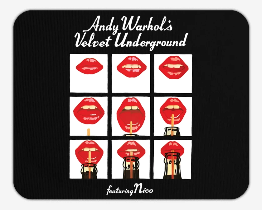 Mousepad Andy Warhols Velvet
