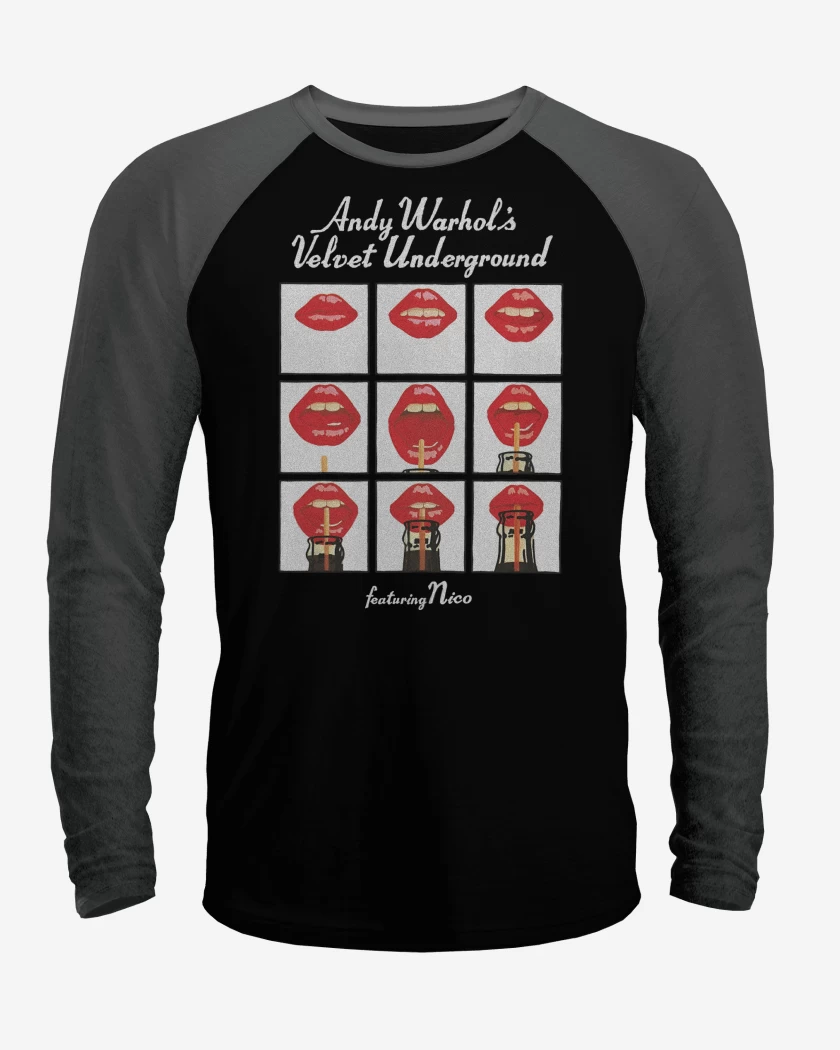 Polera Raglan Andy Warhols Velvet