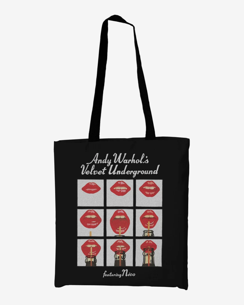 Totebag Andy Warhols Velvet