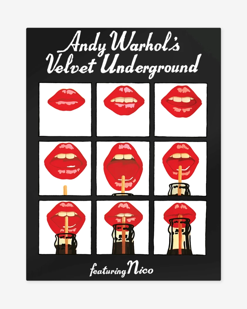 Print metalico Andy Warhols Velvet