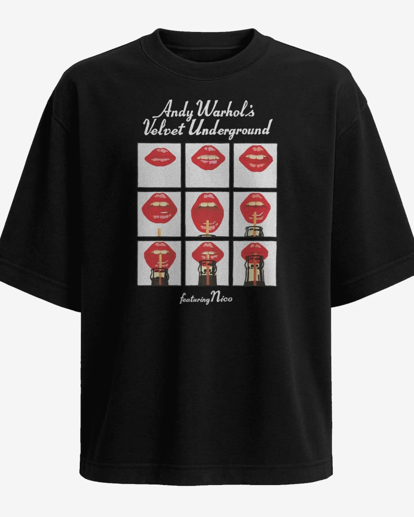 Polera Oversize Andy Warhols Velvet