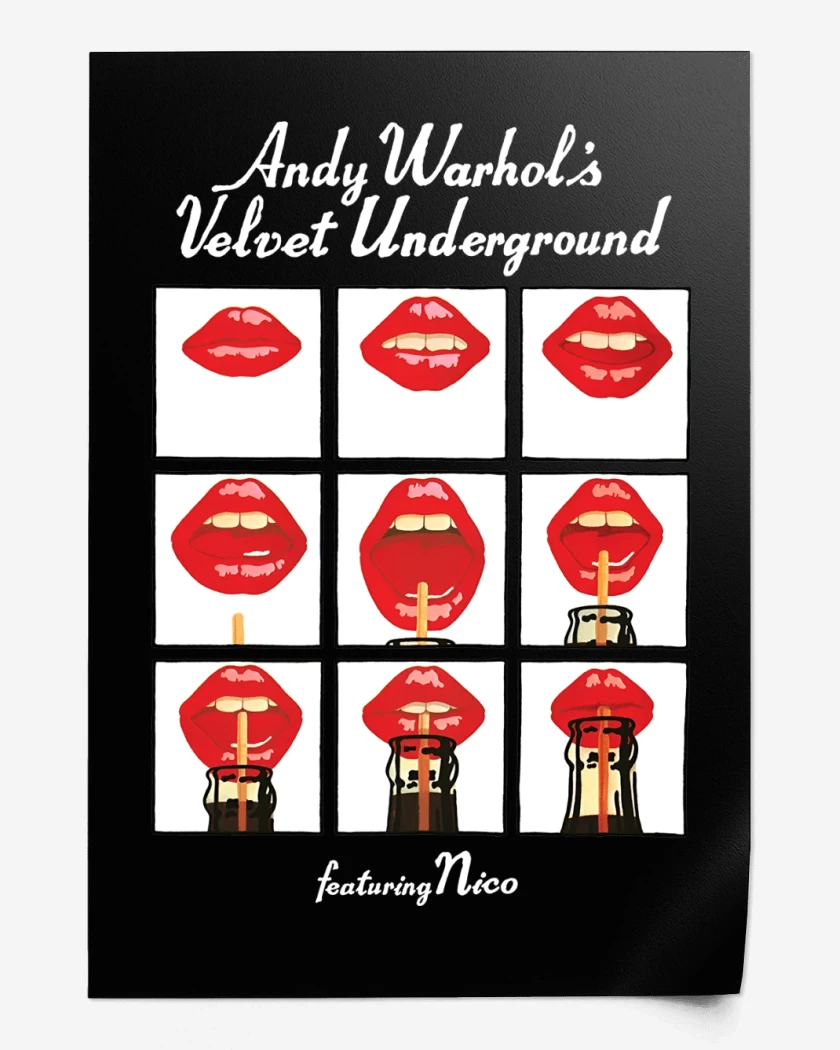 Print Andy Warhols Velvet