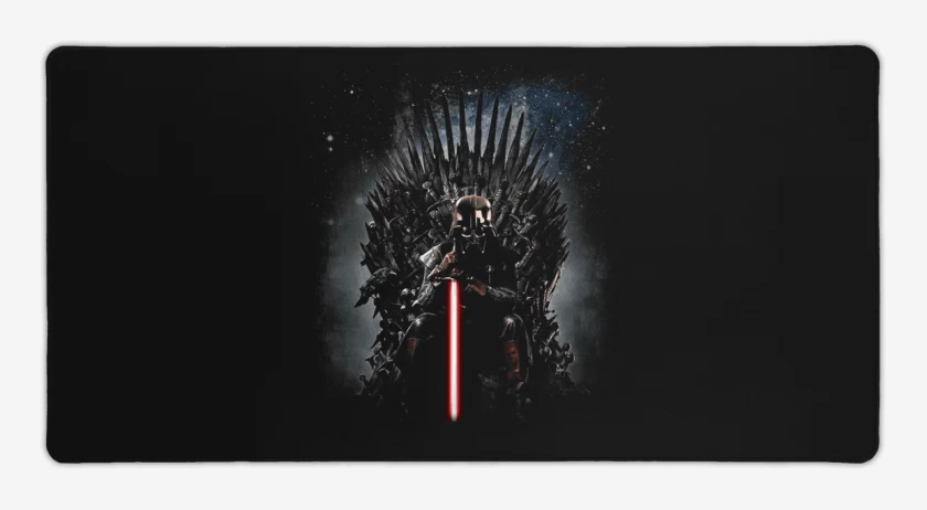 Mouse pad Gamer Negro de Star Thrones