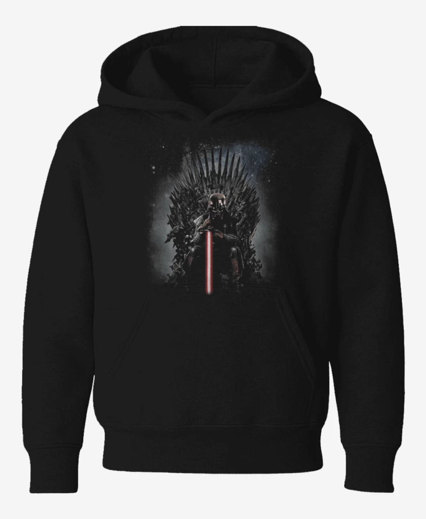 Poleron de niño Negro de Star Thrones