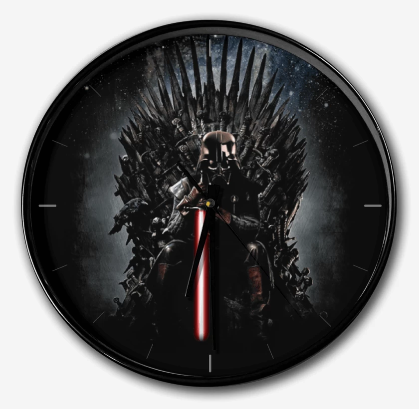 Reloj Negro de Star Thrones