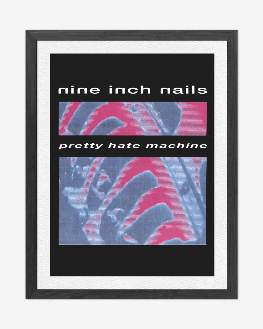 Cuadro decorativo NIN Pretty Hate Machine