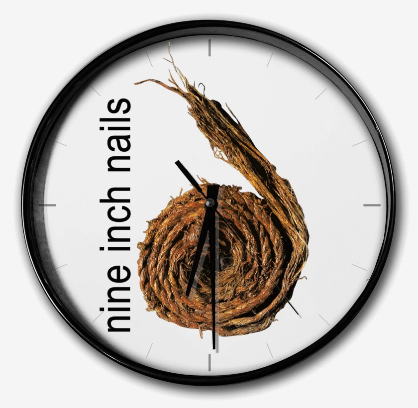 Reloj Blanco de NIN Further Down the Spiral