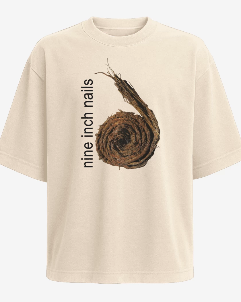 Polera Oversize NIN Further Down the Spiral