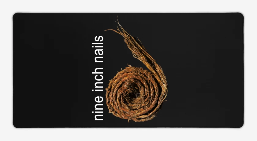 Mouse pad Gamer Negro de NIN Further Down