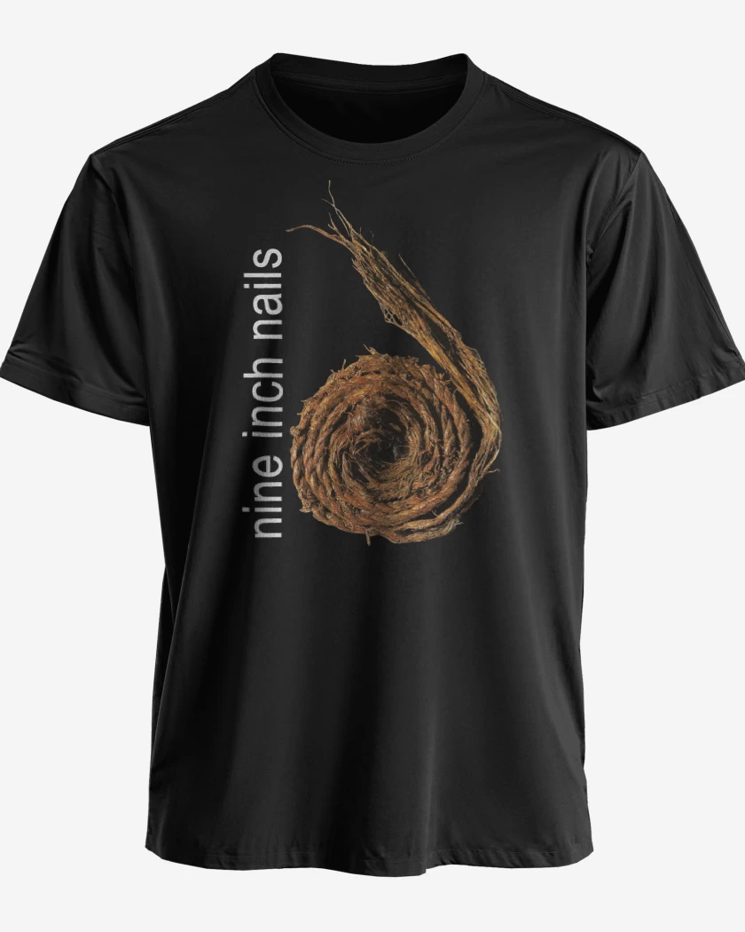 Polera premium Negro de NIN Further Down