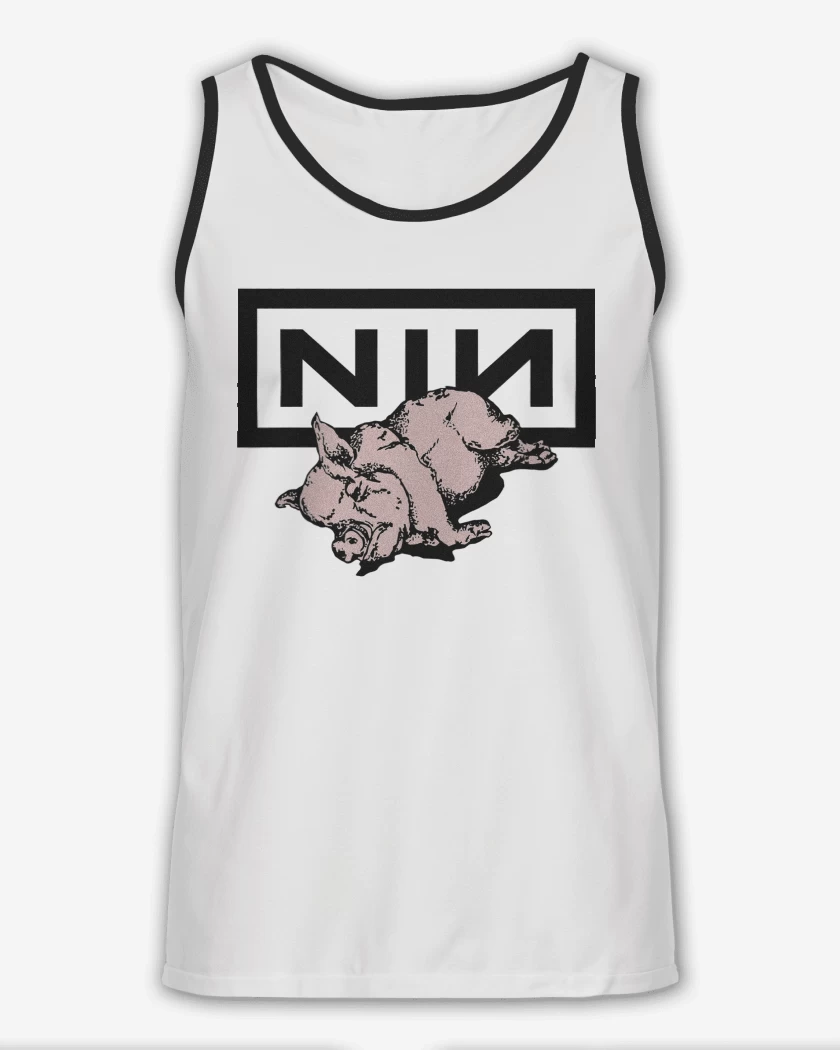 Sudadera Blanco de NIN Piggy
