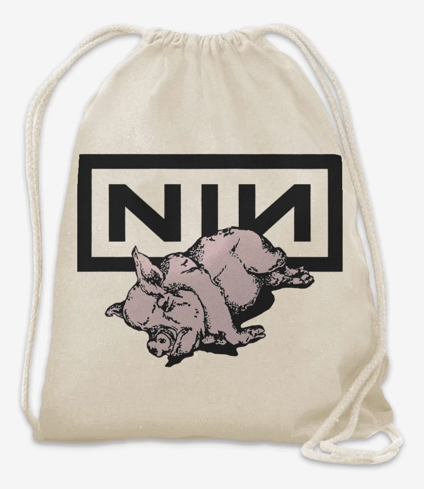 Mochila Blanco de NIN Piggy