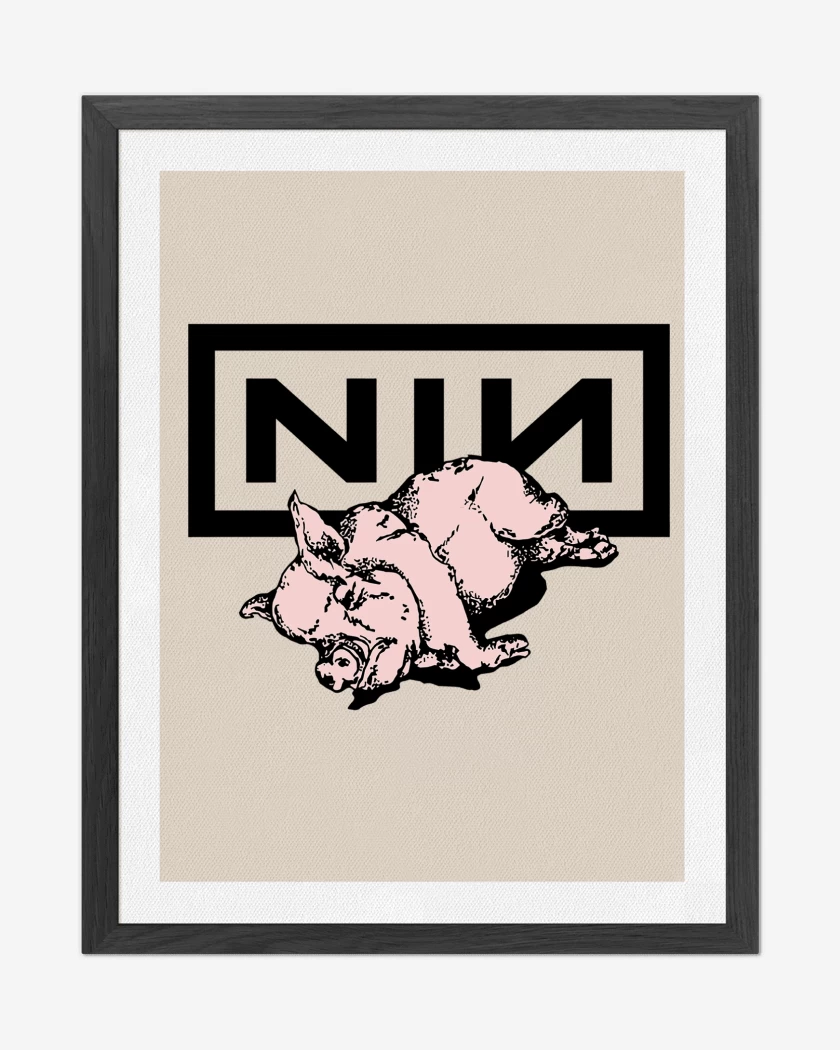 Cuadro decorativo NIN Piggy