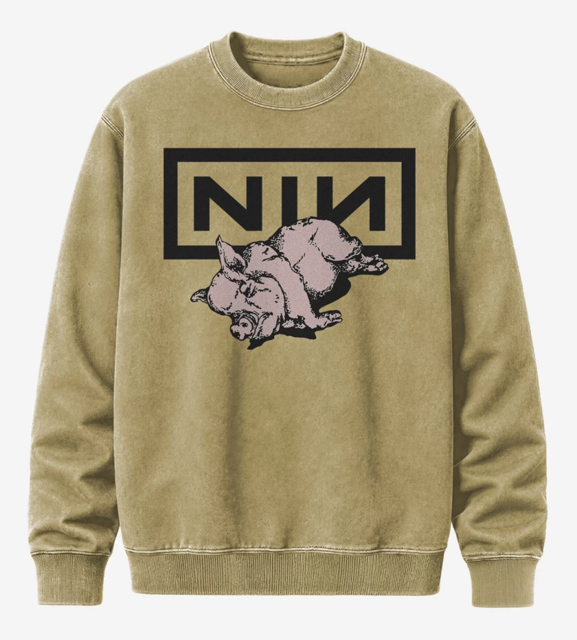 Poleron Polo Acid Wash Beige de NIN Piggy