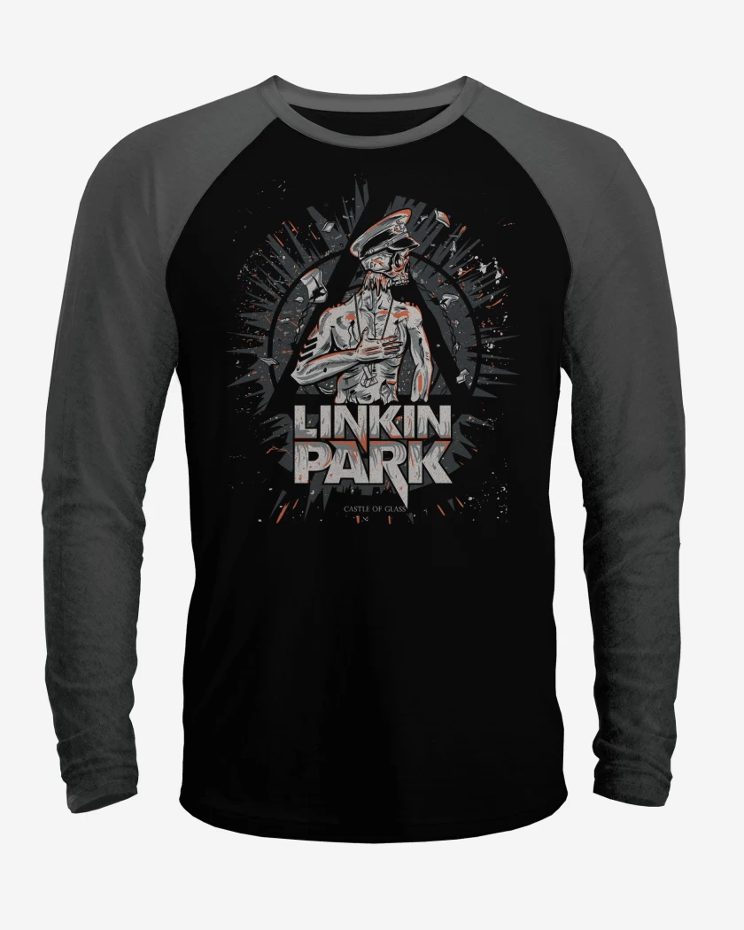 Polera Raglan Linkin Park Castle of Glass